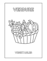 anteprima - Materiale interattivo - Frutta e Verdura da Colorare: Primi Disegni Bilingue - Pagina 3