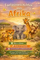Vorschau - Unterrichtsreihen - 15 Fantasiegeschichten aus Afrika: Entspannung und Mut - Deckblatt