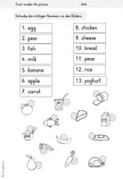 Vorschau - Arbeitsblätter - Englisch | Food - Seite 3