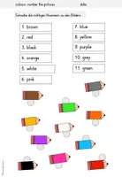 Vorschau - Arbeitsblätter - Colours Materialpaket Englisch | Farben Englisch Grundschule | Klasse 3-4 - Seite 3