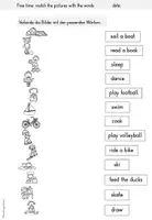 Vorschau - Arbeitsblätter - Free Time Englisch | Englischunterricht Grundschule Klasse 3-4 - Seite 2