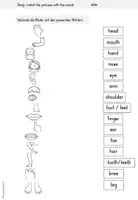 Vorschau - Arbeitsblätter - Body Parts | Englisch | Grundschule | Klasse 3-4 - Seite 2