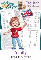 Vorschau - Stationenlernen - Englisch | Family - Deckblatt