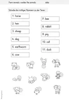 Vorschau - Stationenlernen - On the farm | Englisch Grundschule | Bauernhof | Lesespiel & Arbeitsblätter - Seite 3