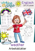 Vorschau - Spiele - Englisch | Weather | Grundschule | Klasse 3-4 - Deckblatt