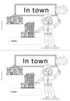 Vorschau - Arbeitsblätter - Englisch | In Town - Seite 2