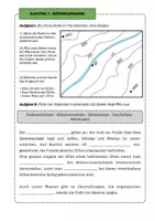 Vorschau - Arbeitsblätter - Atlasarbeit - Höhenlinien und Höhenschichten Arbeitsblatt Klasse 5–7 – Kartenarbeit Übungen (Erdkunde) - Seite 2