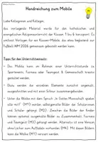 Vorschau - Arbeitsblätter - Fußball WM 2026 Gottes Mannschaft Religion Mobile basteln - Seite 1