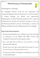 Vorschau - Arbeitsblätter - Fußball WM 2026 Klassenprojekt Religion Gottes Mannschaft - Seite 1