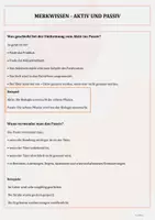 Vorschau - Stationenlernen - Aktiv und Passiv Partizipien, Zeitformen, Checkliste, Regelwissen, Strategien, anspruchsvolle Übungen und Lösungen Klasse 5 & Klasse 6 - Seite 2