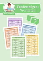 Vorschau - Arbeitsblätter - Tandembögen: Wortarten bestimmen - Deckblatt