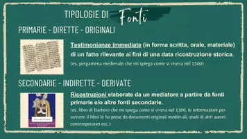 anteprima - Presentazioni / Lavagne - LABORATORIO SULLE FONTI STORICHE - Pagina 3