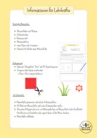 Vorschau - Arbeitsblätter - Origami - Marienkäfer im Frühling basteln - Kunst Klasse 2 und 3 - Seite 1