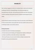 Vorschau - Stationenlernen - Aktiv und Passiv im Text sicher erkennen und umformen Textarbeit, Zeitformen, Umformungen und Lösungsteil Klasse 5 & Klasse 6 - Seite 1