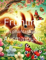 Vorschau - Arbeitsblätter - Frühling - das phantastische Ausmalbuch Teil 2 - Deckblatt