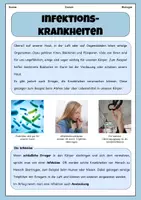 Vorschau - Arbeitsblätter - Infektionskrankheiten XL-Paket | Unterrichtsreihe "Immunsystem", Biologie 7./8. Klasse - Seite 2