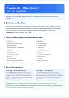 Vorschau - Arbeitsblätter - Stunde 6 — Frauenberufe – Männerberufe_ - Seite 1