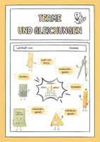 Vorschau - Unterrichtsreihen - Lernheft Terme und Gleichungen - Seite 1