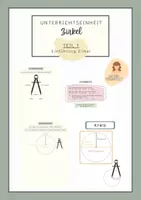 Vorschau - Poster - Geometrie | Zirkel | Einführung | Kreise zeichnen - Deckblatt