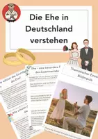 Vorschau - Stundenentwürfe - Ehe verstehen: Materialien und Arbeitsblätter - Deckblatt