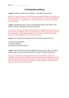 Vorschau - Arbeitsblätter - Leistungsüberrpüfung Verantwortung (Nietzsche) - Seite 1
