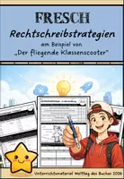 Vorschau - Arbeitsblätter - FRESCH Rechtschreibstrategien – Arbeitsblätter & Übungen (Klasse 4–6) - Deckblatt
