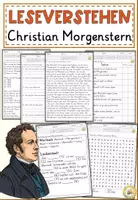 Vorschau - Arbeitsblätter - Ballade - Der Werwolf (Christian Morgenstern), Lesen und Verstehen Arbeitsblätter mit Lesetext, Fragen - Deckblatt