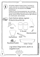 Vorschau - Arbeitsblätter - Kristalle züchten: Anleitung und Erklärung - Seite 3