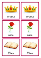 Vista previa - Juegos / Gamificación - Sant Jordi: joc de parelles amb vocabulari (lligada) - Portada