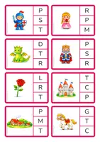 Vista previa - Juegos / Gamificación - Consciència fonològica - Inicials - Sant Jordi - Portada