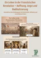 Vorschau - Arbeitsblätter - Ein Leben in der Französischen Revolution – Hoffnung, Angst und Radikalisierung Interaktives Entscheidungsspiel mit Arbeitsblatt, Reflexion und verschiedenen Enden - Deckblatt