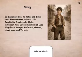 Vorschau - Arbeitsblätter - Ein Leben in der Französischen Revolution – Hoffnung, Angst und Radikalisierung Interaktives Entscheidungsspiel mit Arbeitsblatt, Reflexion und verschiedenen Enden - Seite 3
