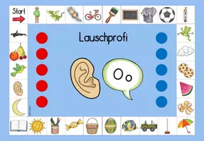 Vorschau - Spiele - Lauschprofi O/o: Lernspiel zur Förderung der Lautanalyse - Seite 1