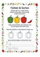 Vorschau - Arbeitsblätter - Alles rund um die Paprika – Wissens‑ & Mitmachheft (Kindergarten – 1. Klasse) - Seite 2