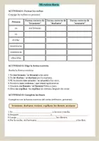 Vorschau - Arbeitsblätter - MI RUTINA DIARIA Y VERBOS REFLEXIVOS - Arbeitsblätter - Seite 1