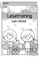 Vorschau - Stationenlernen - Lesen | Leseverstehen | Lesetraining | Herbst | Klasse 2-4 - Seite 1