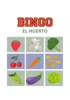 Vista previa - Juegos / Gamificación - Bingo 'El huerto' - Portada