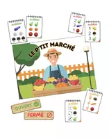Aperçu - Affichage - LE P’TIT MARCHÉ – Listes de courses PS - Page de couverture