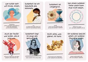 Vorschau - Stundenentwürfe - Paket: "Schön und hässlich" - vielseitiges Material - Seite 2