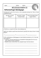 Vorschau - Arbeitsblätter - Reflexionsaufgaben Beleidigungen - Seite 3
