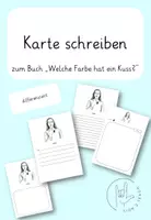 Vorschau - Arbeitsblätter - Karte schreiben für Muttertag/ Vatertag - Deckblatt