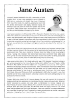 Vorschau - Unterrichtsreihen - Jane Austen and Sense and Sensibility: Reading (English) - Seite 1