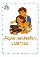 Voorbeeld - Vaderdag - papannenkoeken - Voorblad