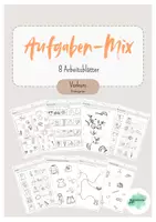 Vorschau - Arbeitsblätter - Arbeitsblätter Vorkurs - Aufgabenmix, Anlaute, Reime & mehr - Deckblatt