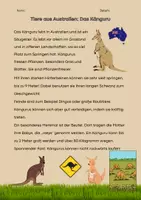 Vorschau - Stundenentwürfe - Tier-Steckbriefe Australien - Seite 3