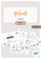 Vorschau - Arbeitsblätter - Miniheft Anlaute | Vorkurs, 1. Klasse - Deckblatt