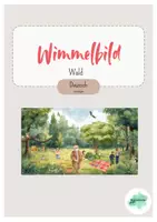 Vorschau - Präsentationen/Tafelbilder - Wimmelbild "Wald" - Deckblatt
