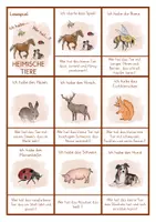 Vorschau - Spiele - Heimische Tiere - Lesespiel "Ich habe... Wer hat...?" - Seite 1