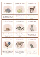 Vorschau - Spiele - Heimische Tiere - Lesespiel "Ich habe... Wer hat...?" - Seite 2