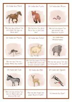 Vorschau - Spiele - Heimische Tiere - Lesespiel "Ich habe... Wer hat...?" - Seite 3